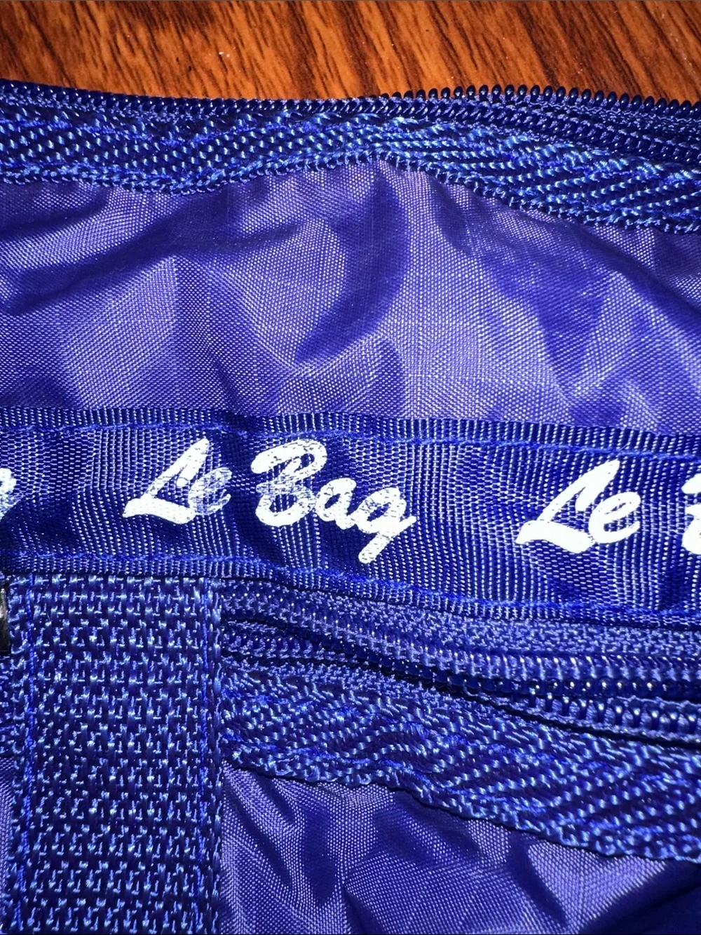 Navy Crossbody Messenger for in brilliant blue. Approx 12” x 9”.